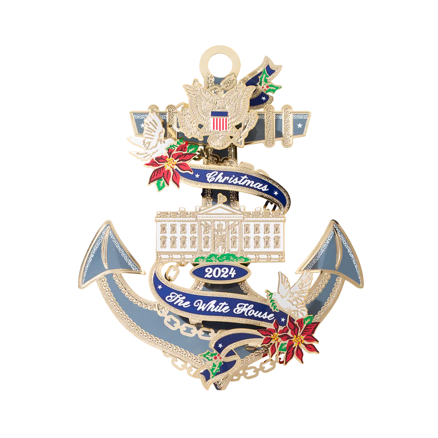 Official 2024 White House Christmas Ornament